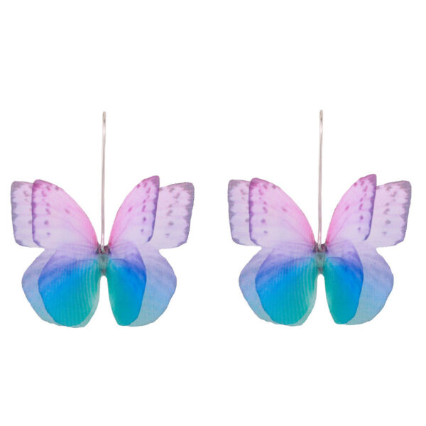 Butterfly Earrings - Purple