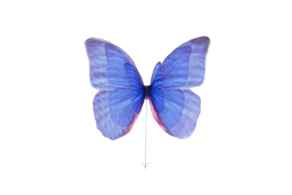Butterfly Brooch - Dark Blue