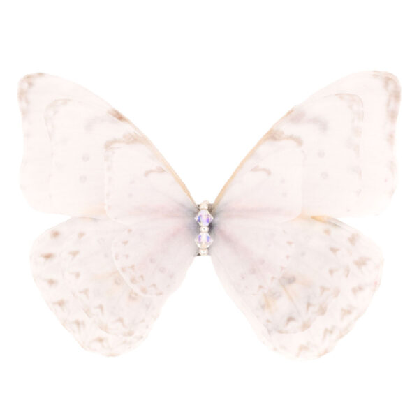 Butterfly Hairclip - Off White