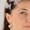 Butterfly Bobby Pin Duo - Off White - Image 2