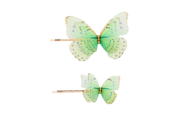 Mint Green fairy hair accessories. Whimsical bobby pin set for a daring soul.
