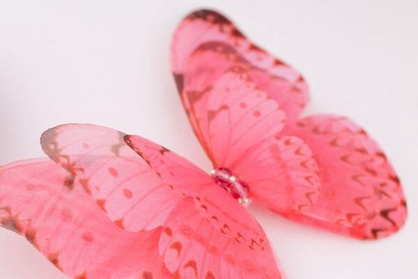 Butterfly Hairclip - Pink - Image 4