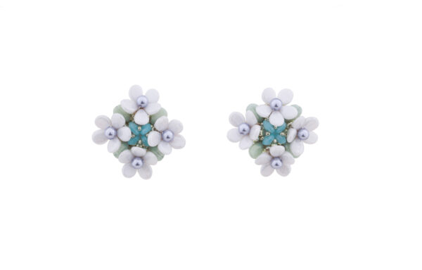 Forever Bloom - White & Blue
