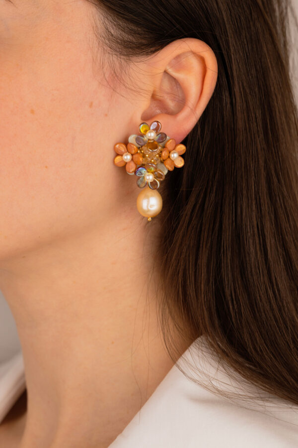 Forever Bloom with Pearls - Blue - Image 6