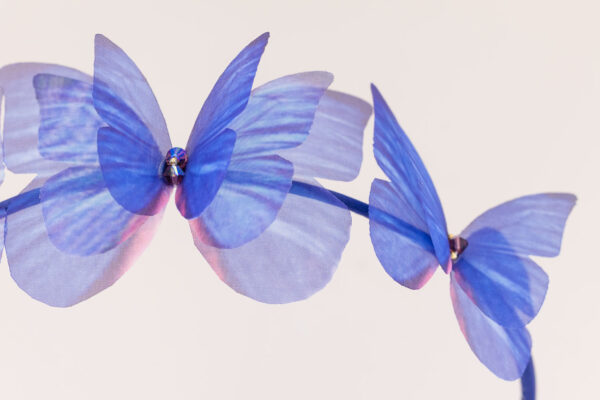 Butterfly Headband - Dark Blue - Image 5