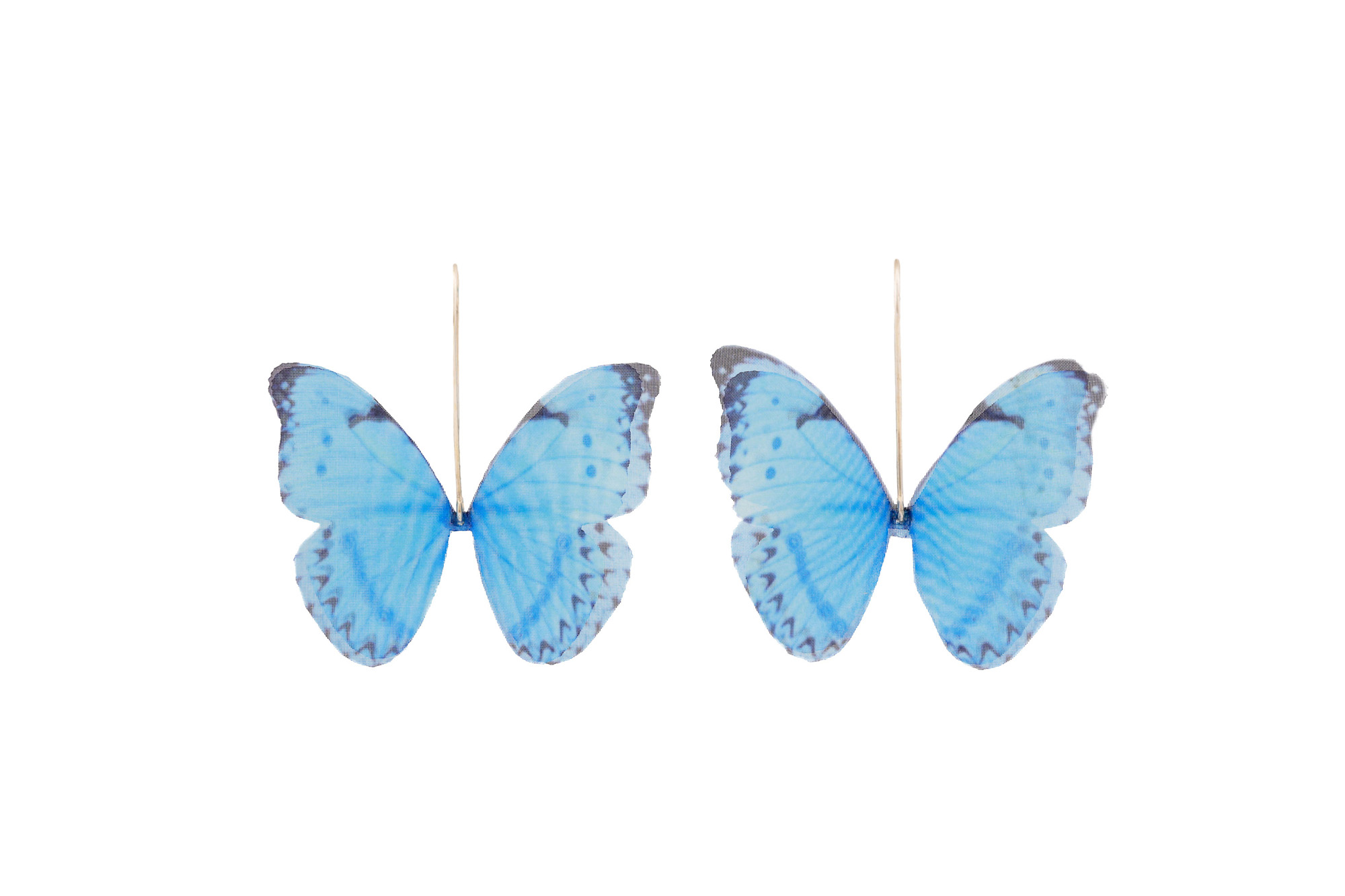 Butterfly Earrings - Light Blue Oana Savu Butterfly Earrings - Light Blue
