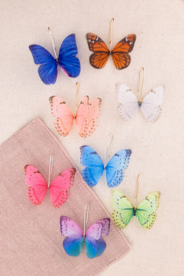 Butterfly Earrings - Monarch - Image 3
