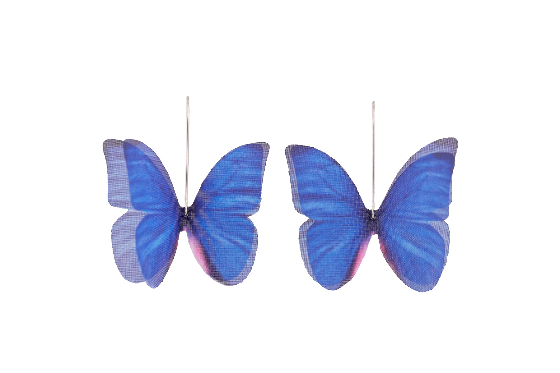 Butterfly Earrings - Dark Blue Oana Savu Butterfly Earrings - Dark Blue
