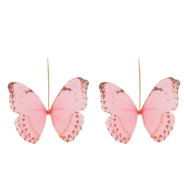 Butterfly Earrings - Dusty Pink