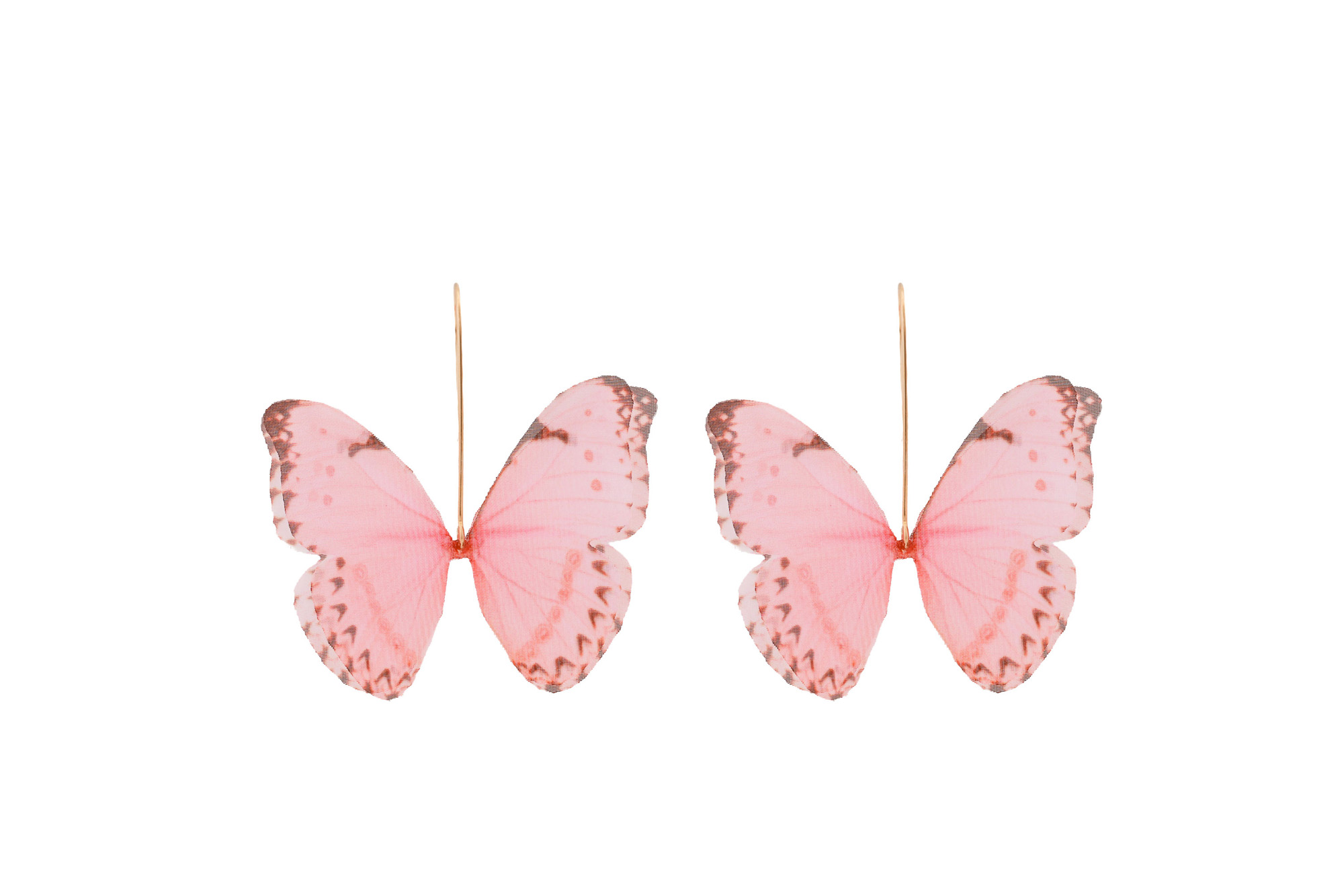 Butterfly Earrings - Dusty Pink Oana Savu Butterfly Earrings - Dusty Pink