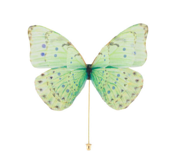 Butterfly Brooch - Mint Green