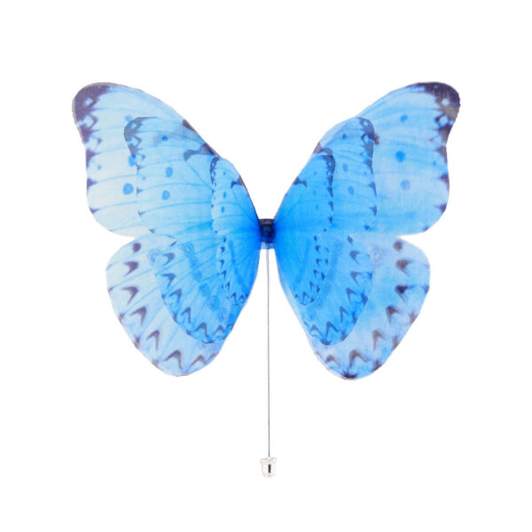 Butterfly Brooch - Light Blue