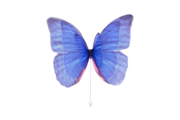 Butterfly Brooch - Dark Blue