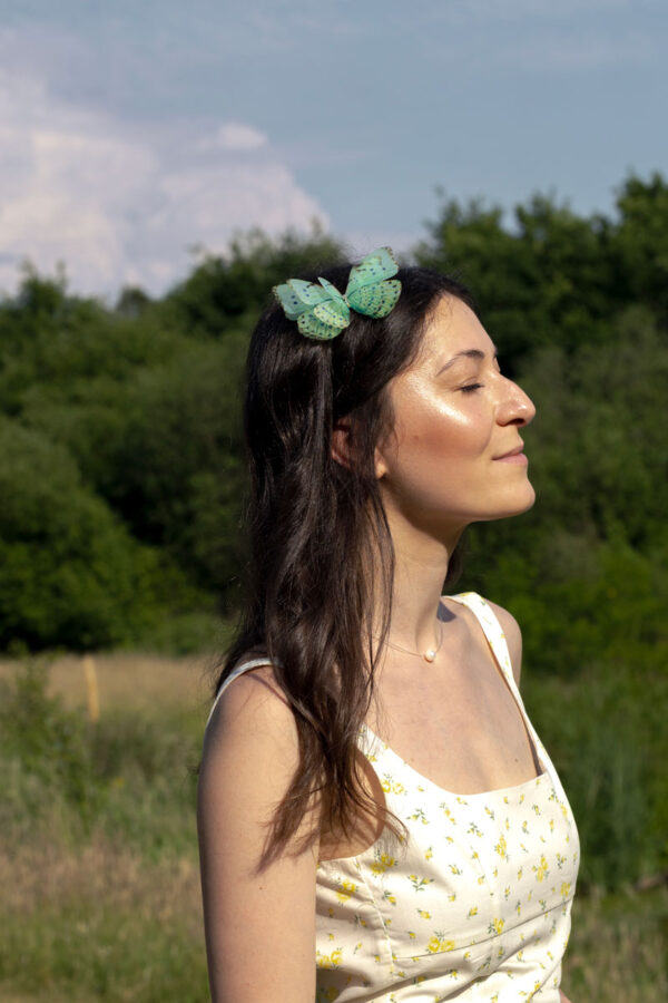 Butterfly Fascinator - Monarch - Image 5