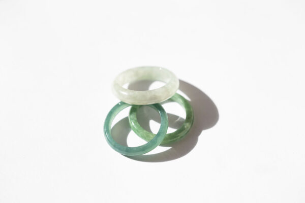 Jadeite Jade Ring Set - Image 3