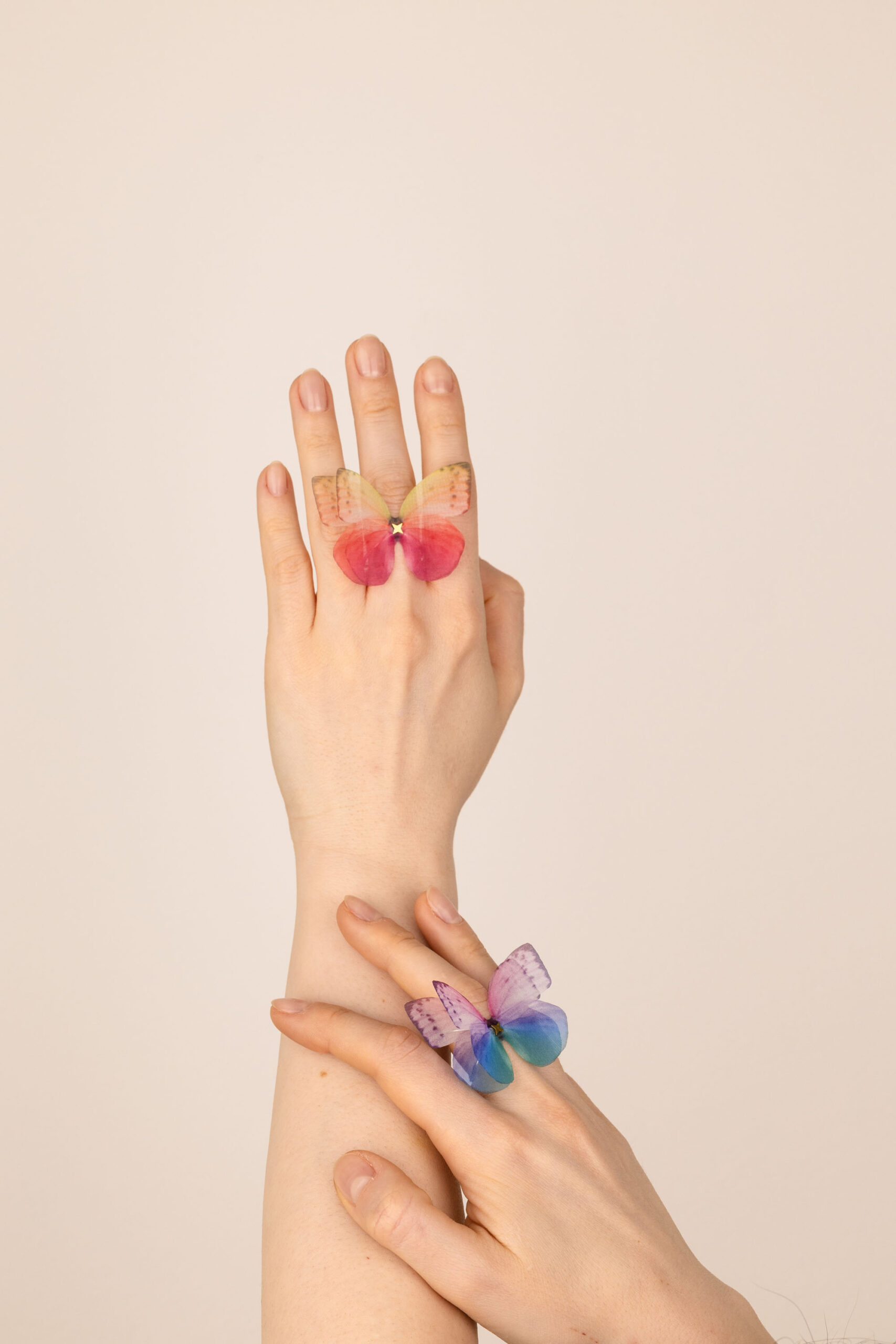 Butterfly Ring - Purple Oana Savu Butterfly Ring - Purple - Image 5